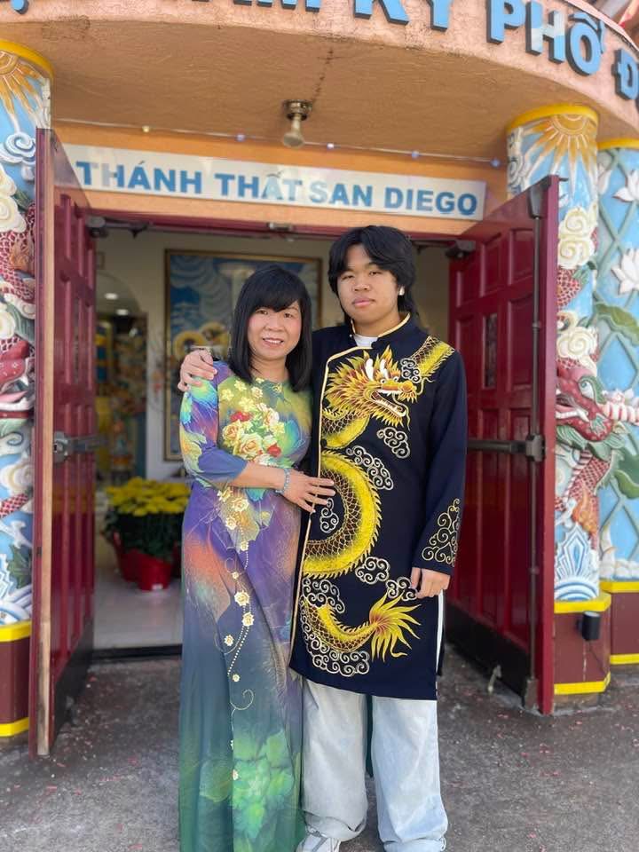 A photo of her