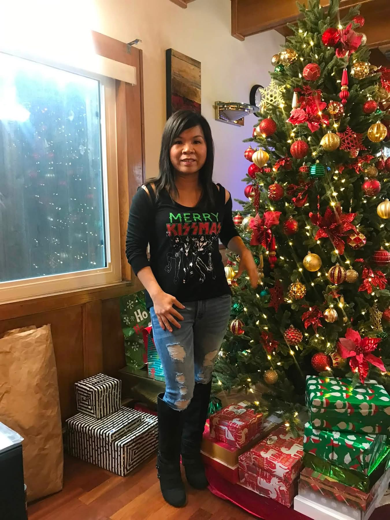 A photo of her