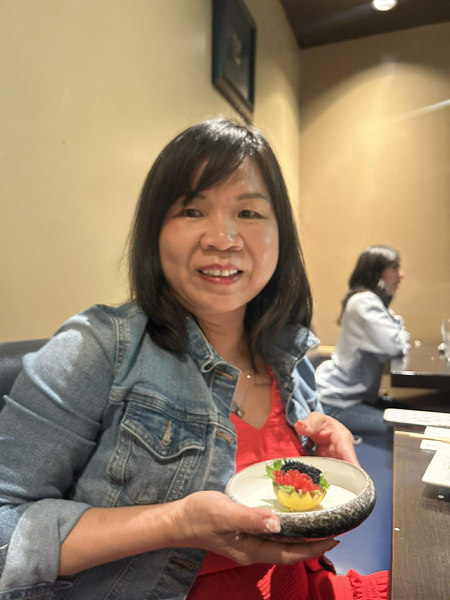 A photo of her