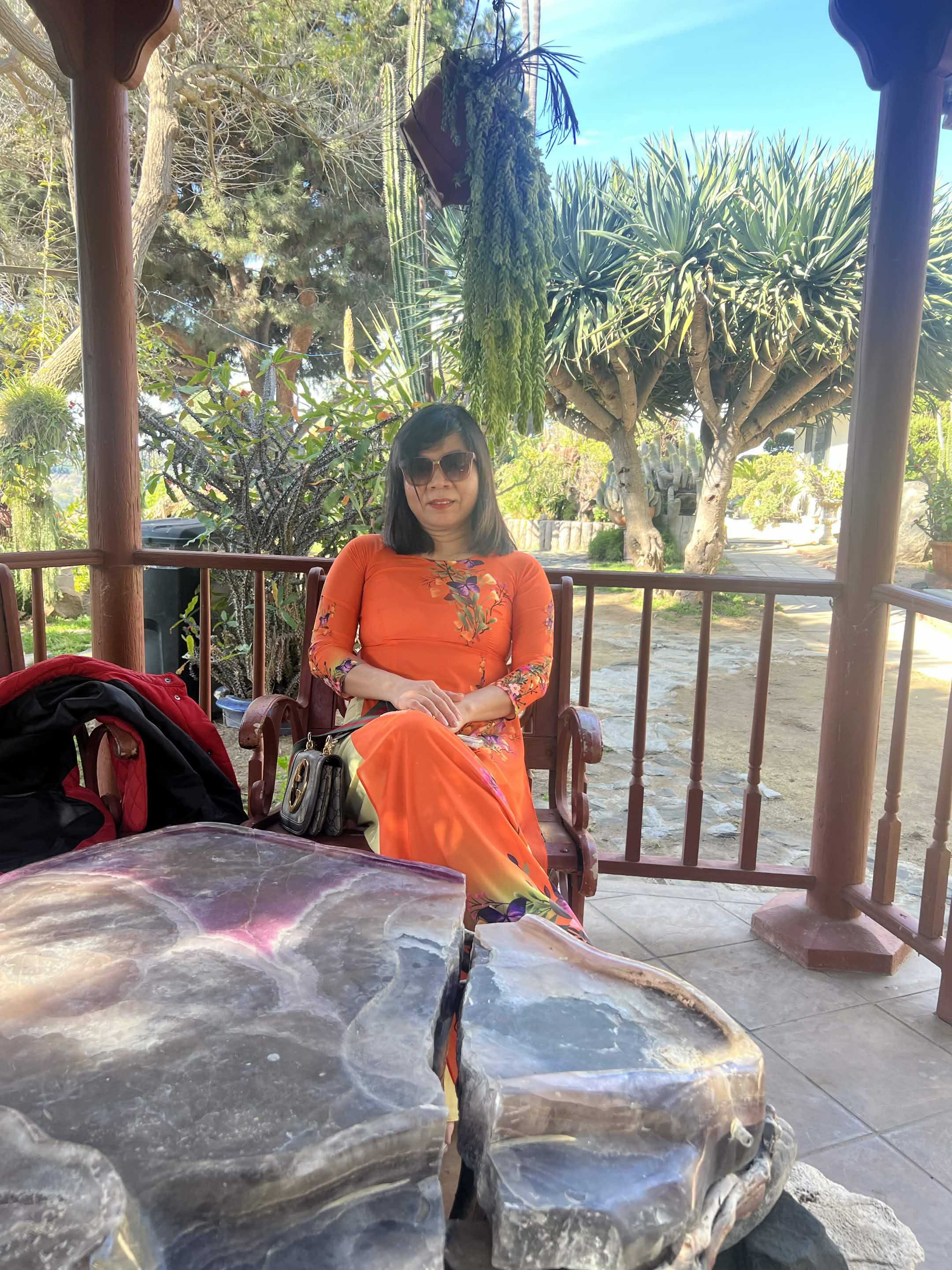 A photo of her