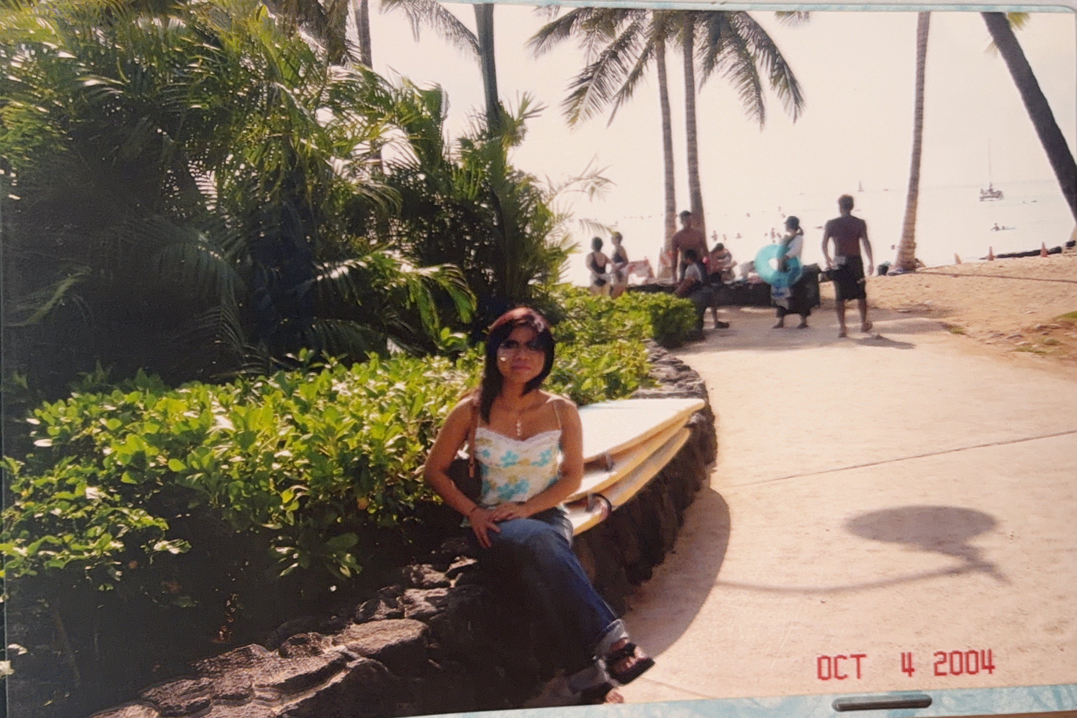 A photo of her
